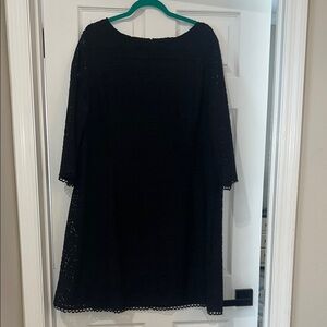 Chico’s Elegant Black Lace Dress size 3.5 NWT
